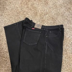 Black boot cut jeans 38x32